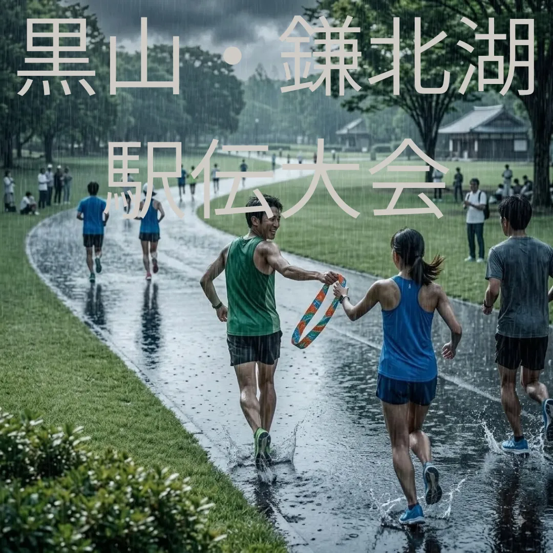 黒山・鎌北湖駅伝大会のアイキャッチ画像