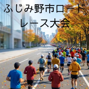 ふじみ野市ロードレース大会のアイキャッチ画像
