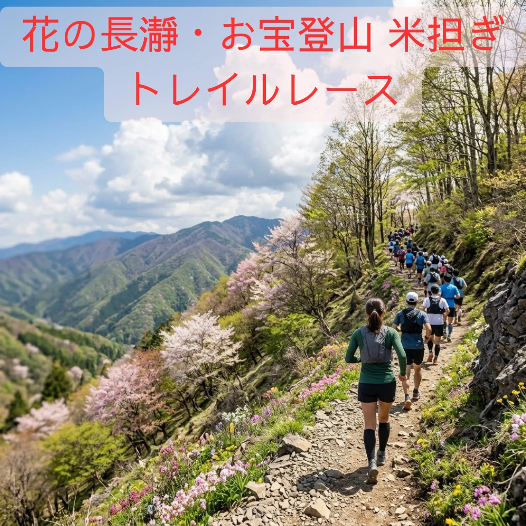 花の長瀞・お宝登山 米担ぎトレイルレースのアイキャッチ画像