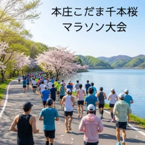 本庄こだま千本桜マラソン大会のアイキャッチ画像