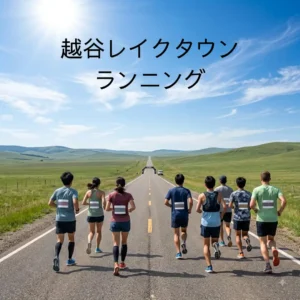 越谷レイクタウンランニングのアイキャッチ画像