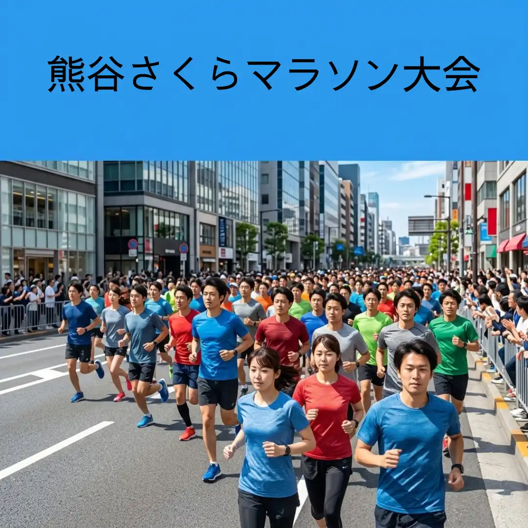 熊谷さくらマラソン大会のアイキャッチ画像