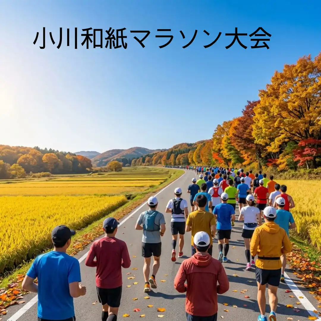 小川和紙マラソン大会のアイキャッチ画像
