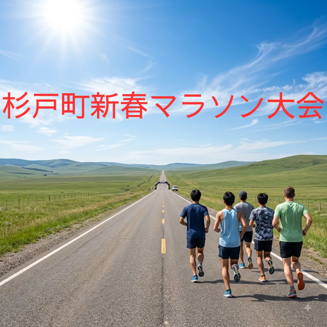 杉戸町新春マラソン大会のアイキャッチ画像