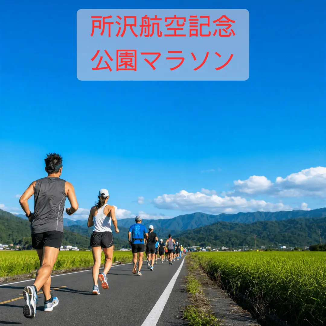 所沢航空記念公園マラソンのアイキャッチ画像