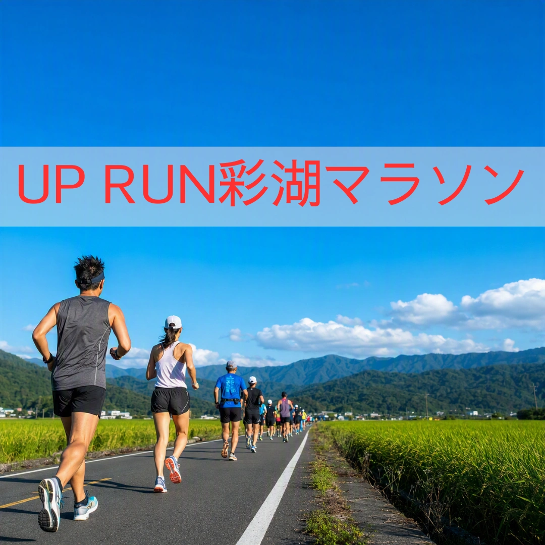 UP RUN彩湖マラソンのアイキャッチ画像